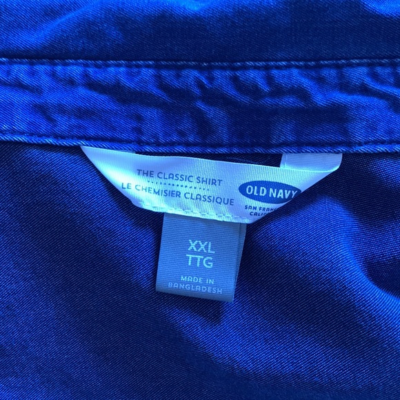 Blue button down shirt - Picture 5 of 5